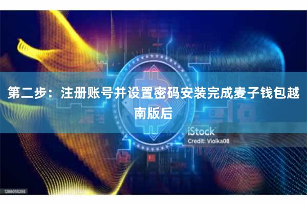 第二步:注册账号并设置密码安装完成麦子钱包越南版后