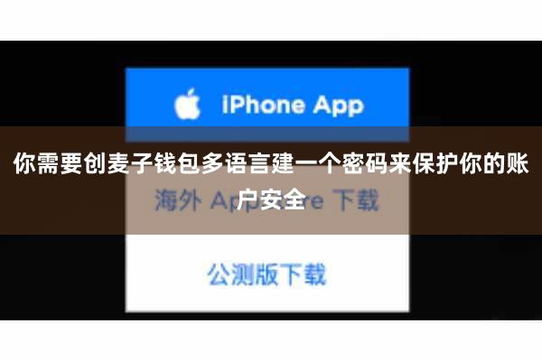 你需要创麦子钱包多语言建一个密码来保护你的账户安全