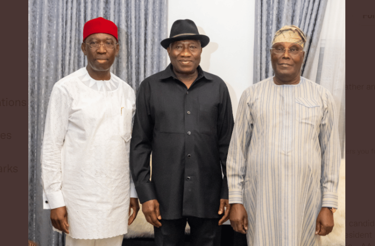 2023: Why Atiku, Okowa Visited Jonathan