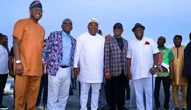 Atiku: Details Emerge As Wike, Makinde, Ugwuanyi, Ikpeazu, Ortom Meet In Benue