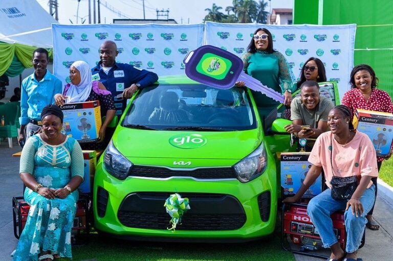 Glo gives out first car, other prizes in Festival of Joy