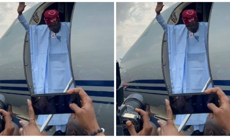 Video: Moment Tinubu Arrived In Owerri To Meet Private Sector Drivers