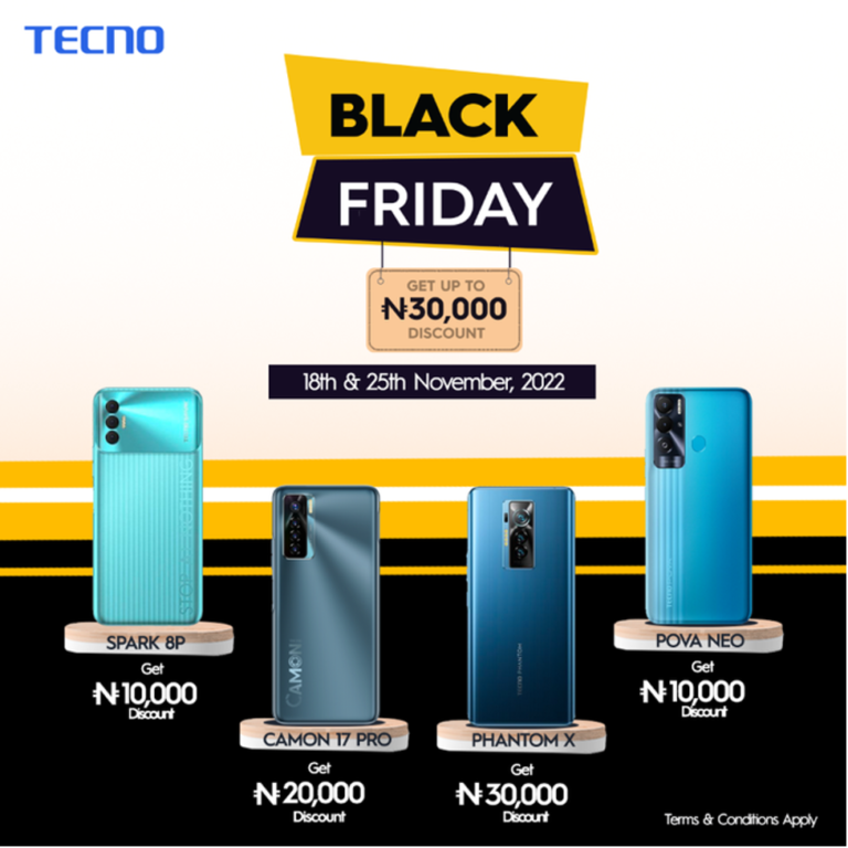 You Can Still Enjoy Up To #30,000 Discount When You Buy Your Favourite Tecno Devices