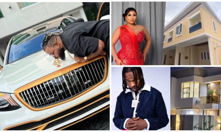 10 Popular Nigerian Celebrities That Splashed Millions On Cars, Houses In First Quarter Of 2023