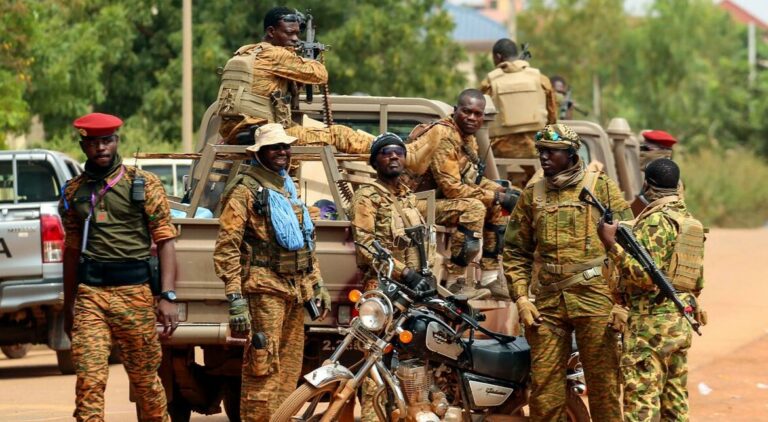 Burkina Faso soldiers