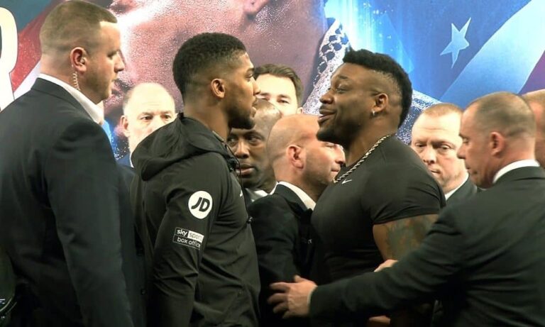 American Boxer Accuses Anthony Joshua Of Doping