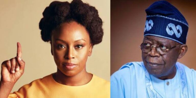 Chimamanda Sends Message To Joe Biden, Condemn America For Recent Action Towards Tinubu