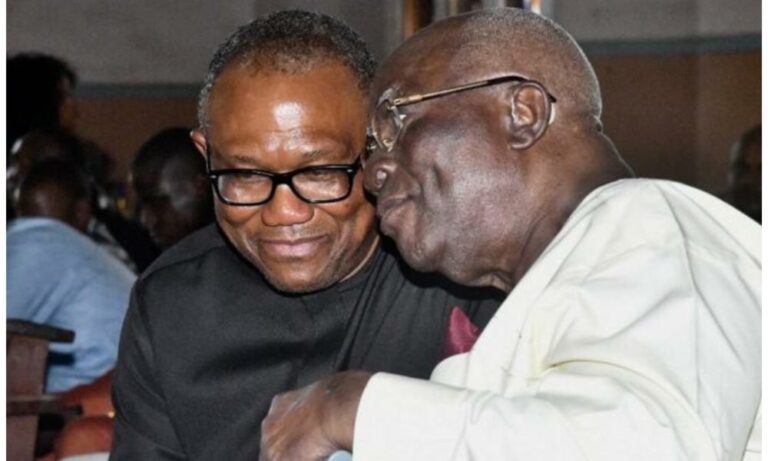 Peter Obi and Ayo Adebanjo