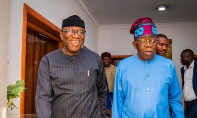 Fayemi Joins Others To Lobby For Ministerial Appointment In Tinubu's Cabinet