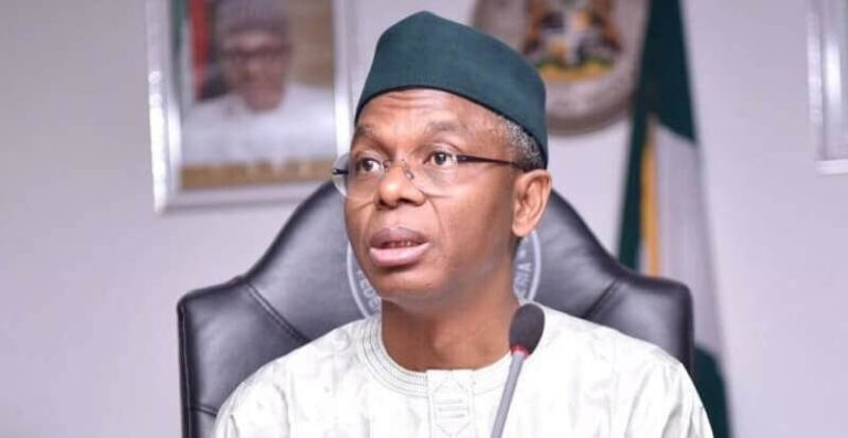 Kaduna state Governor, Nasir El-Rufai