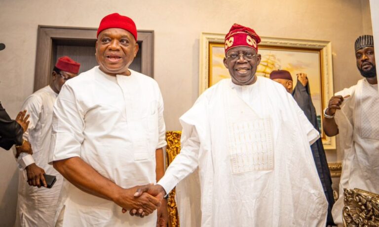 Orji Kalu Visits Tinubu, Reveals Reason For Visit (Photos)