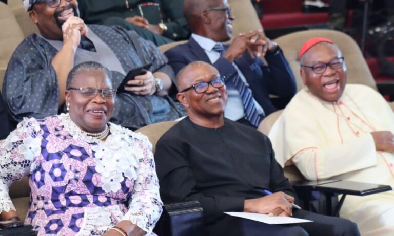 Peter Obi Attends Oby Ezekwesili’s Symposium [Photos]