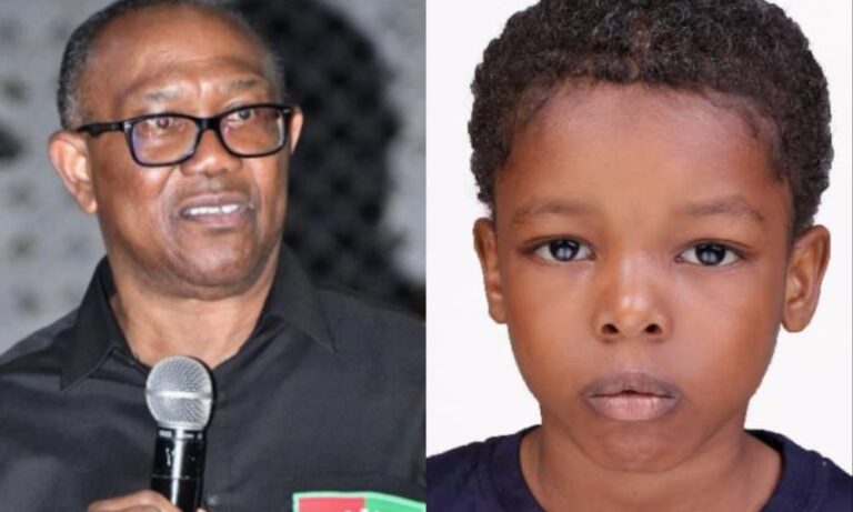 Please Stay In School - Peter Obi Begs 10-Years-Old Supporter On His Birthday