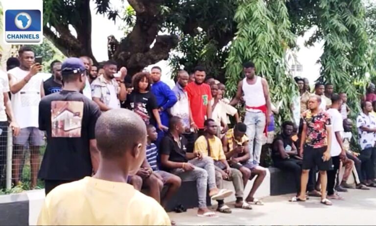 Protest In Delta As Police Allegedly Kill Man Over N100 Bribe