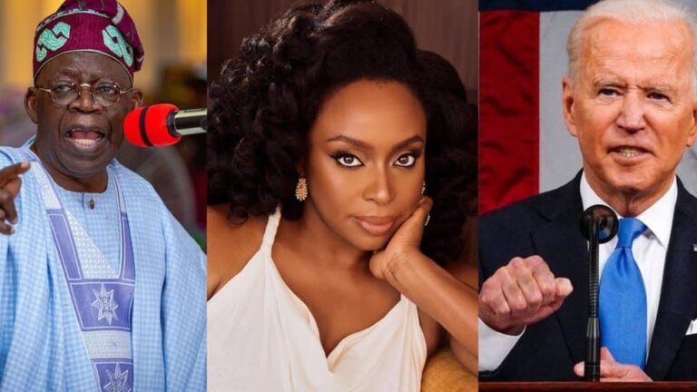 Tinubu vs Biden: Chimamanda Adichie Deserves Pity, Sympathy