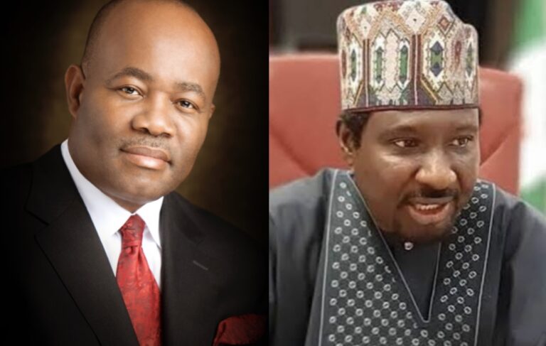 Godswill Akpabio and Barau Jibrin