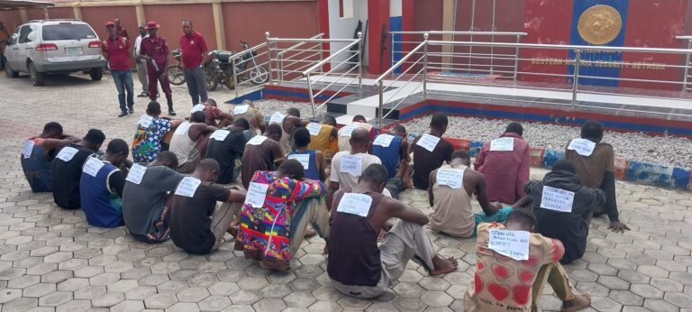 Amotekun nabs notorious kidnapper, fake mad men, other suspected criminals in Ondo