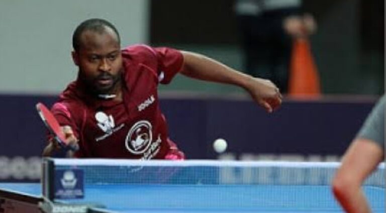 Aruna Quadri beat Egypt's Abdel Aziz to qualify for semifinals