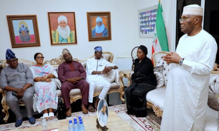 Atiku Meets Ekiti PDP Stakeholders In Abuja [Photos]