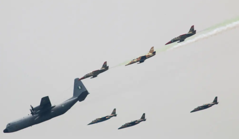 Nigerian Air Force begins aerial displays