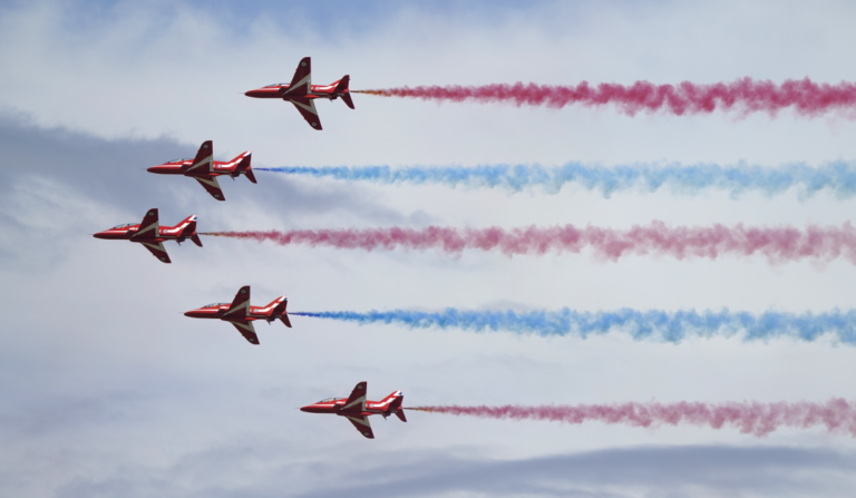 Red Arrows aerobatic display team