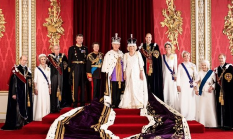 Harry Missing As Coronation Photo Of King Charles Emerges