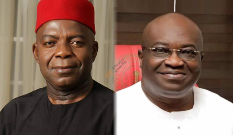 Alex Otti and Abia State Governor, Okezie Ikpeazu