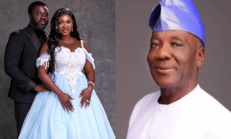 Mercy Johnson's Husband, Prince Odi Okojie Reacts To In-Law's Sudden Death