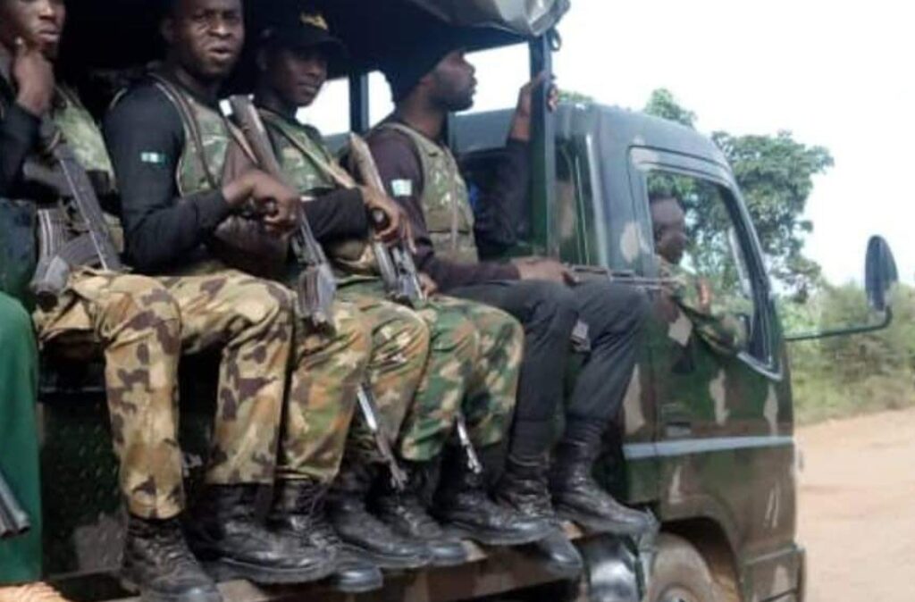 Nigerian soldiers