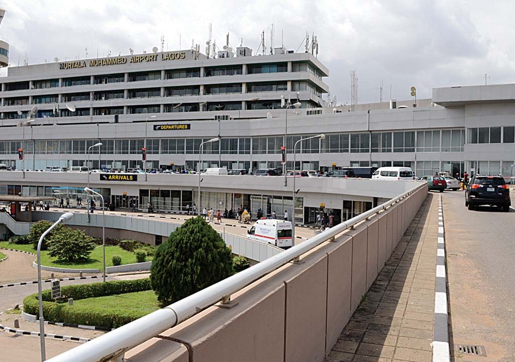 Panic As Aircraft Skids Off Runway In Lagos