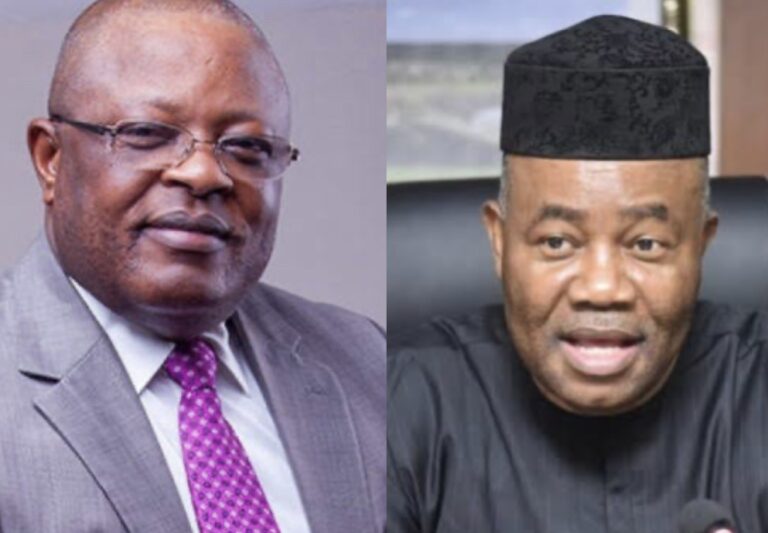 David Umahi and Godswill Akpabio