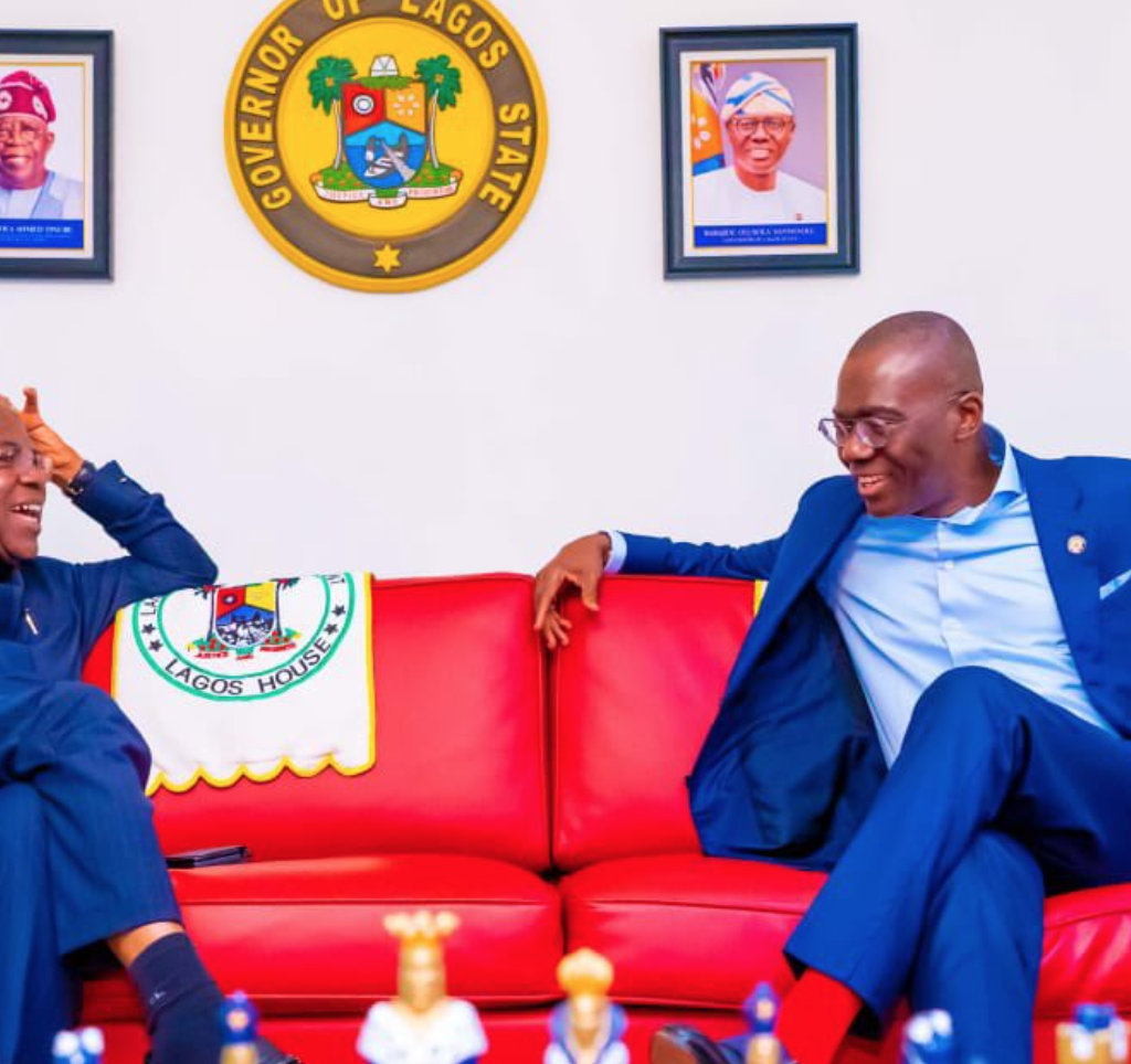 Alex Otti Meets Sanwo-Olu In Lagos (Photos)