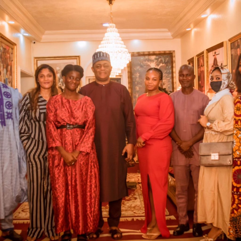 Fani-Kayode Hosts Ghanaian President’s Daughter In Abuja [Photos]