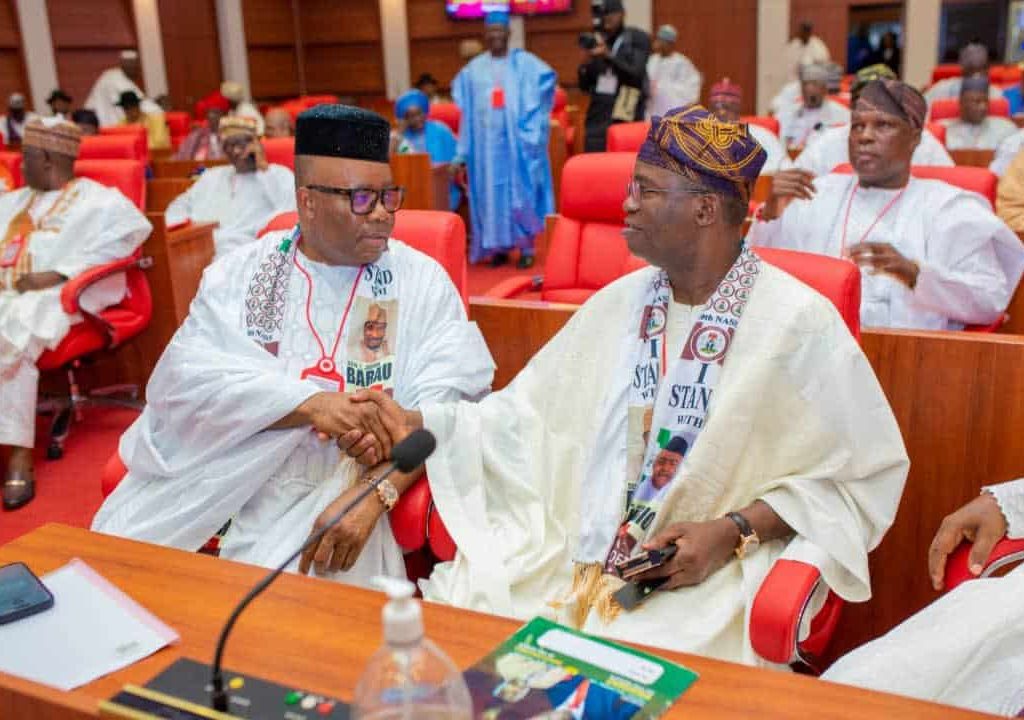 JUST IN: Ndume Nominates Akpabio For Senate President