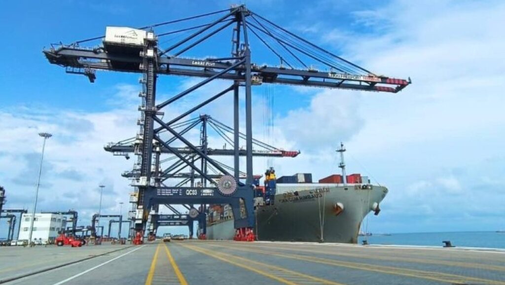 Lekki port receives first transshipment vessel