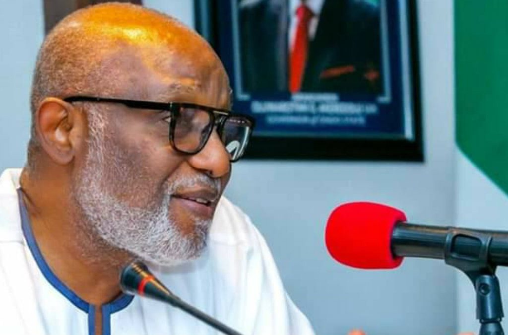 Akeredolu: Ondo Govt Opens Up On Reports Of Governor's Sickness