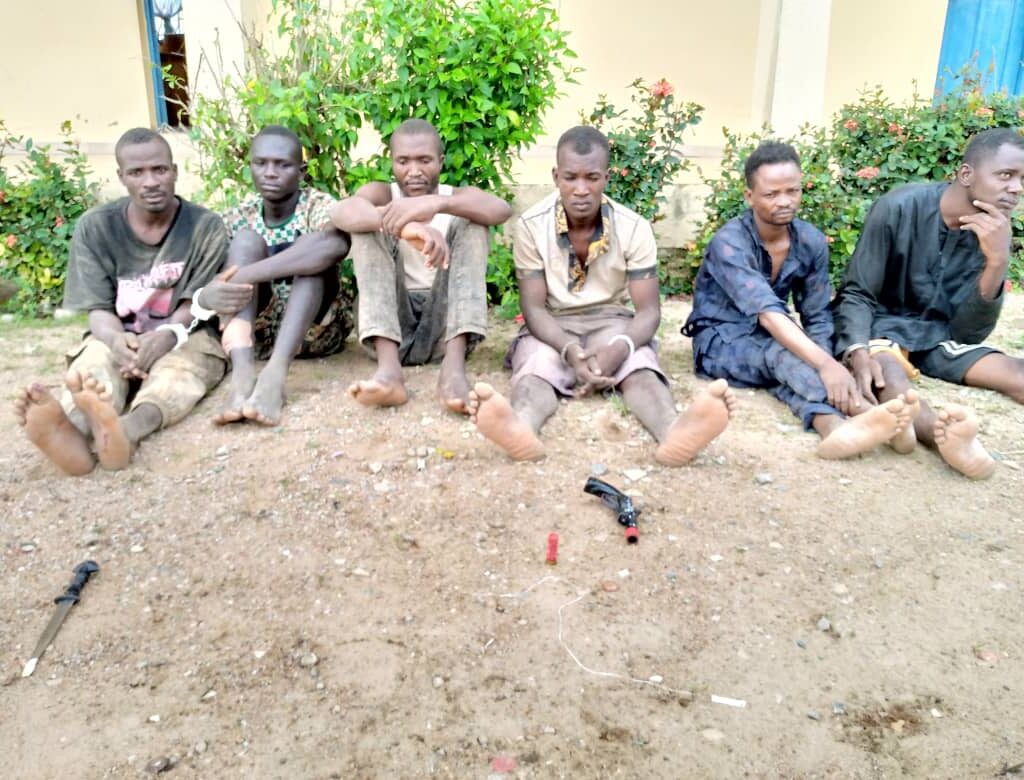 Police arrest six over alleged armed robbery in Osun