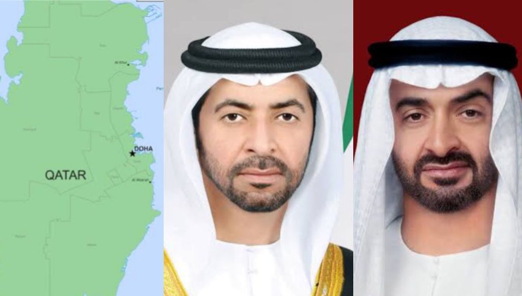 QATAR and UAE LEADERS