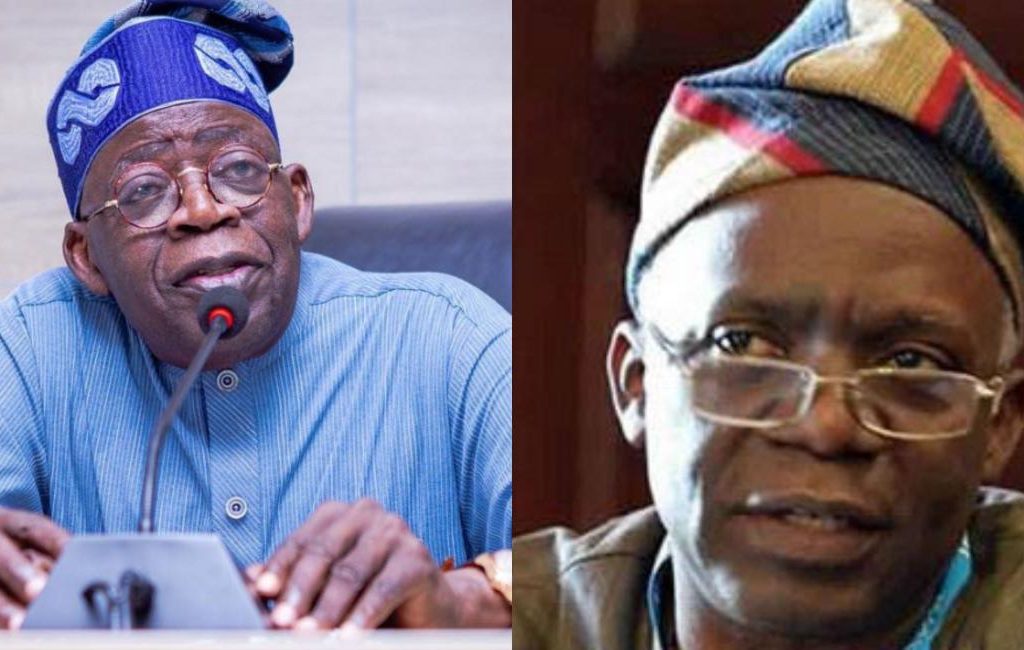 Reactions As Tinubu Meets Falana Ovr Fuel Subsidy Removal