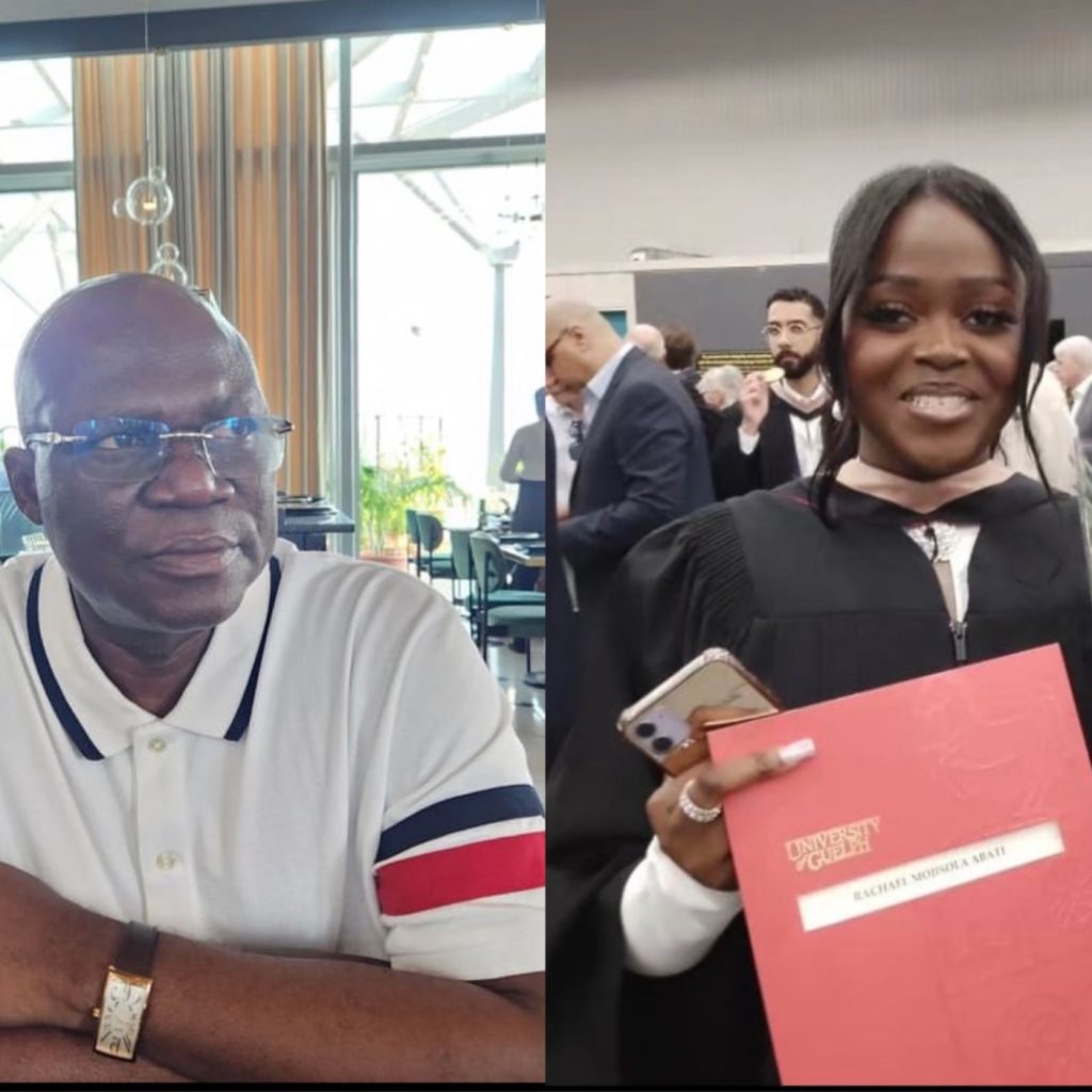 Reuben Abati Reacts As Niece Graduates With First Class From Foreign University