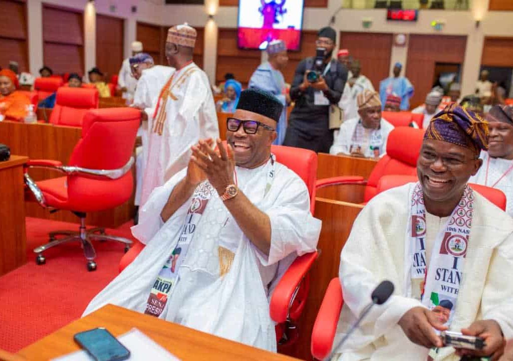 Tight Security As SGF Akume, Ganduje, Akpabio, Oshiomhole, Others Arrive For 10th NASS Inauguration [Video/Photos]