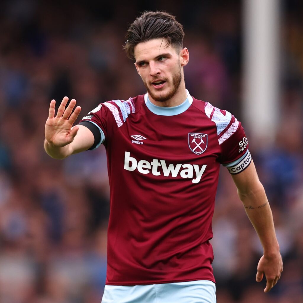 Transfer: Arteta tempts Declan Rice with Arsenal's captain armband