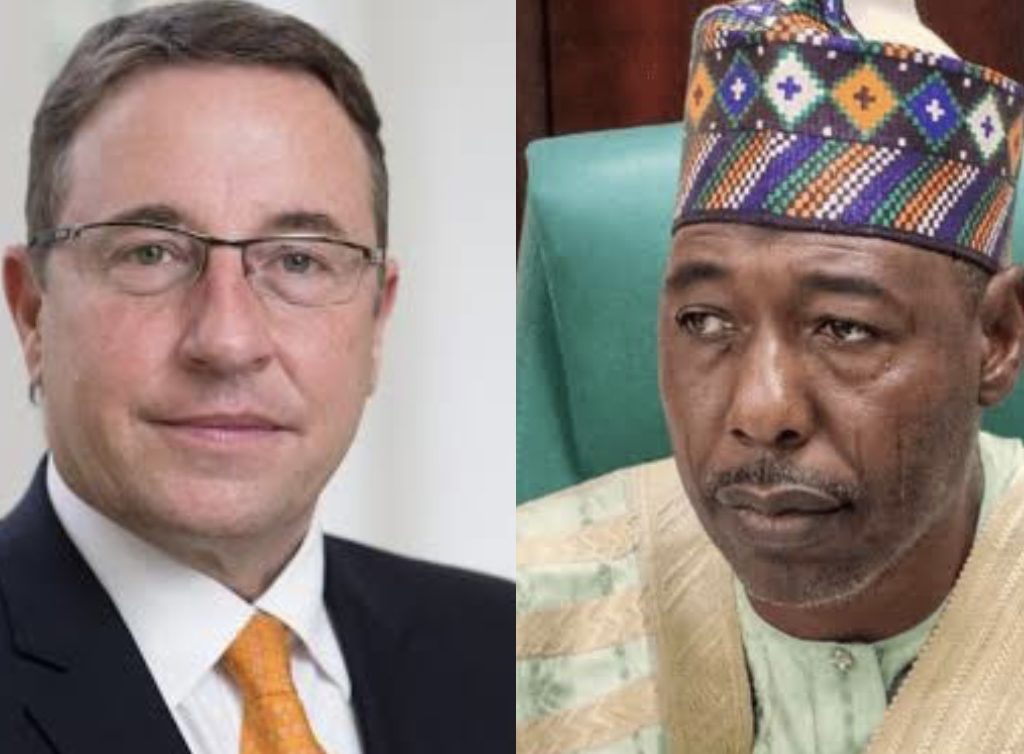 Achim Steiner and Governor Babagana Zulum