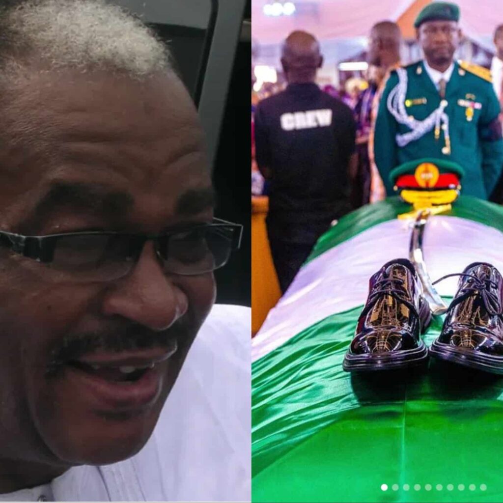 Abacha's Deputy, Diya Buried Amidst Tears (Photos)