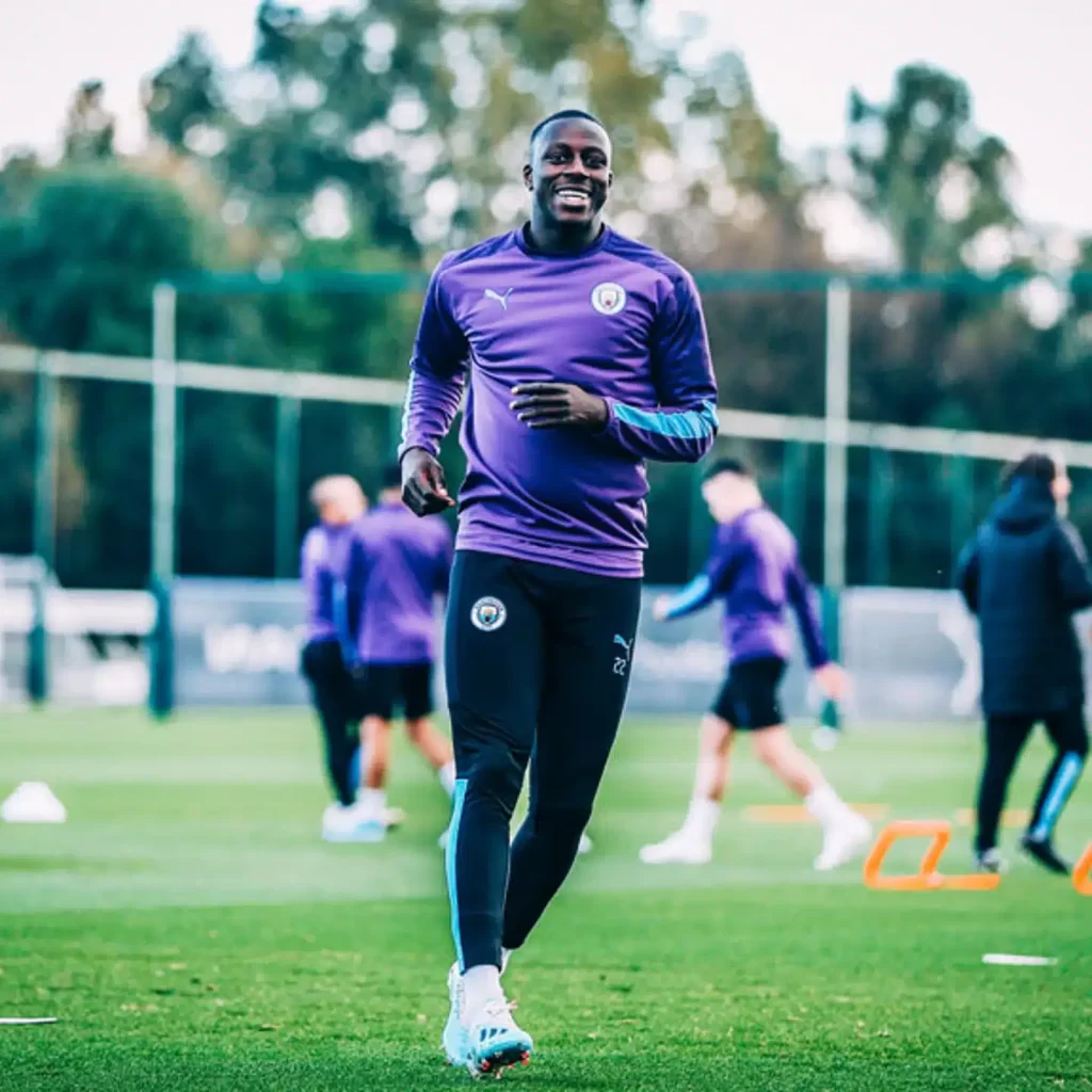 Benjamin Mendy Returns To Training After Being Cleared Of Rape Allegation - [Photos]