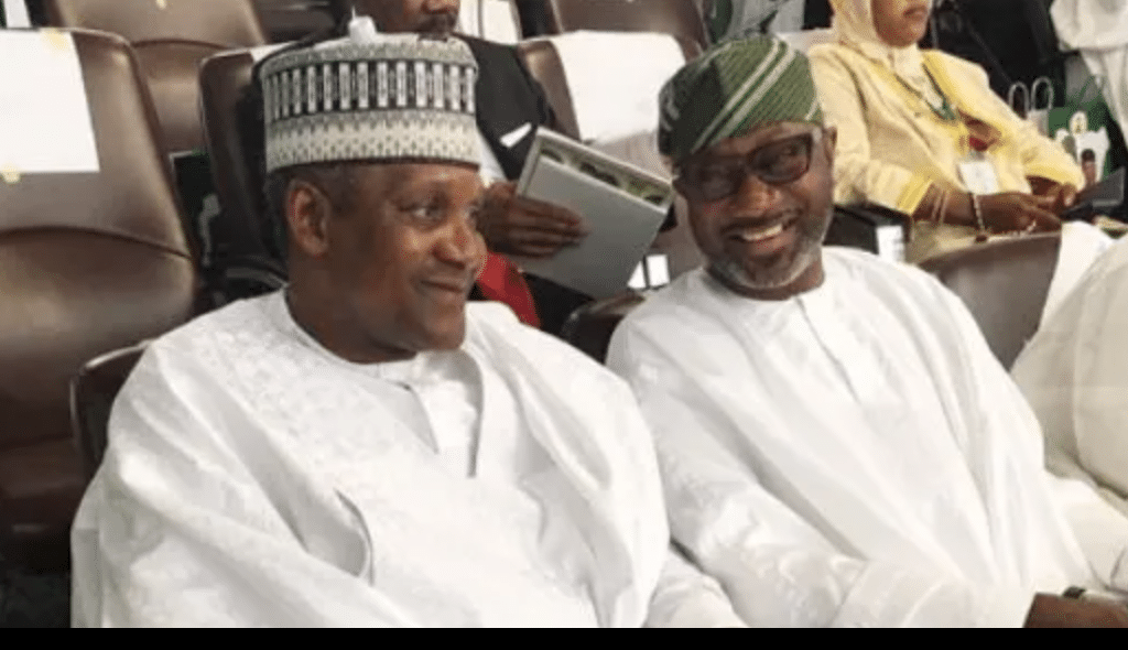 Dangote, Otedola Storms Lagos Party [Photos]