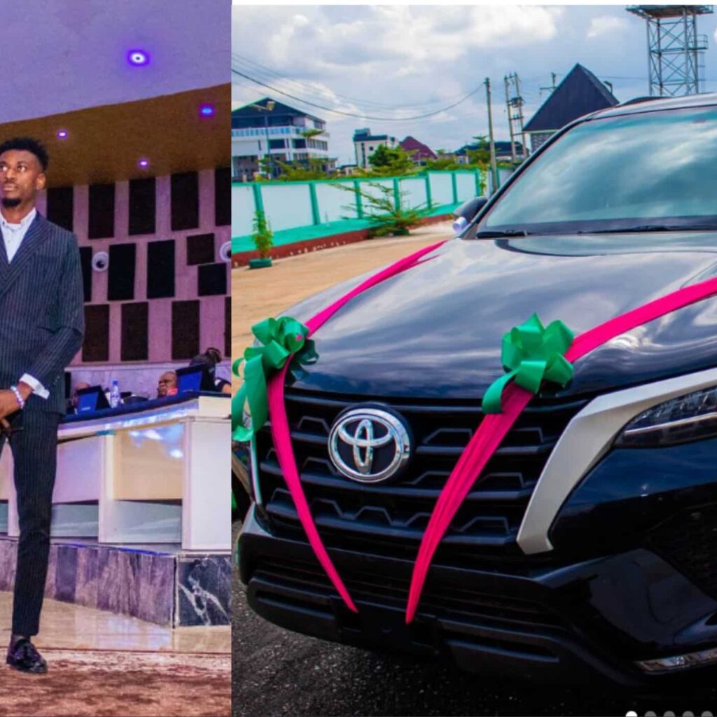 Ebonyi Govt Gifts Comedian SUV After Guinness World Record Feat