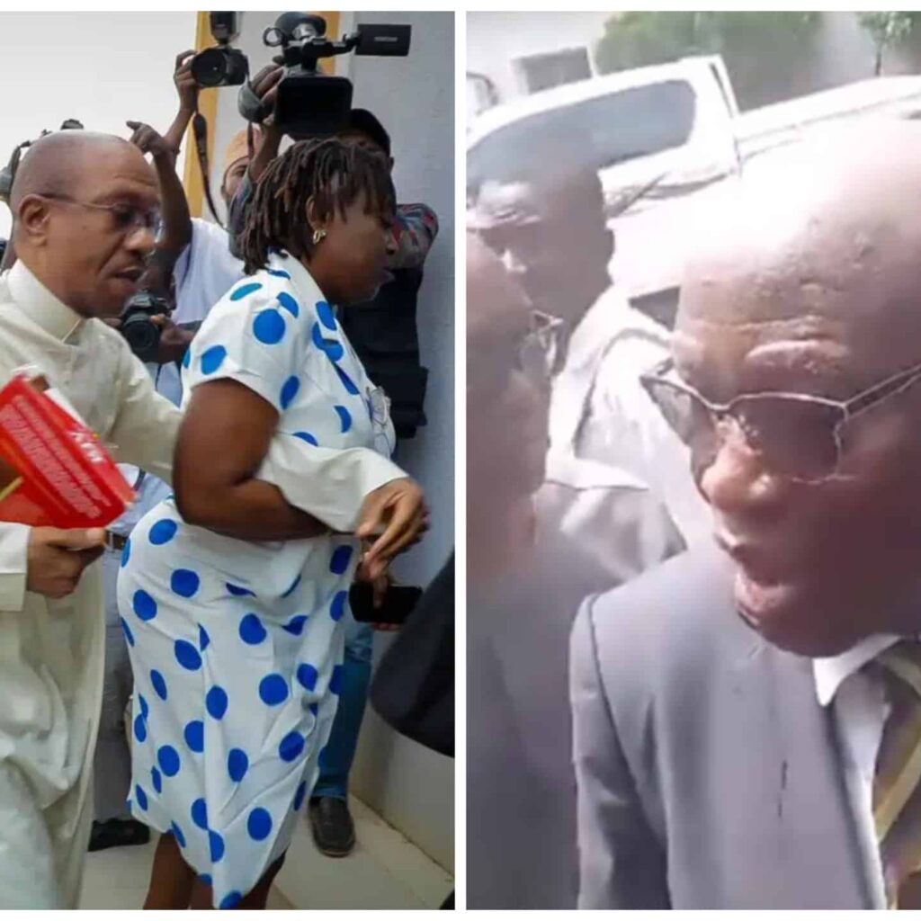 Godwin Emefiele and Brother