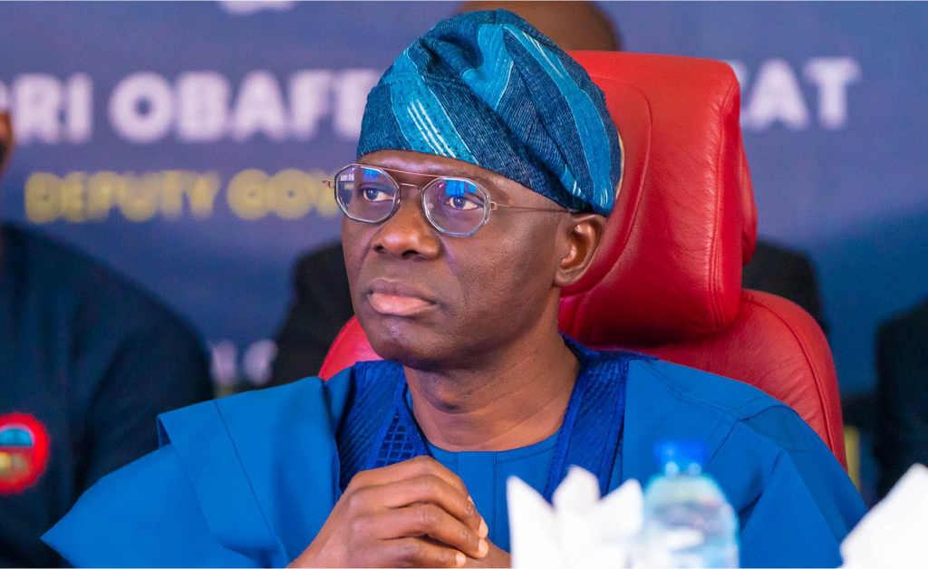 Lagos State governor, Babajide Sanwo-Olu