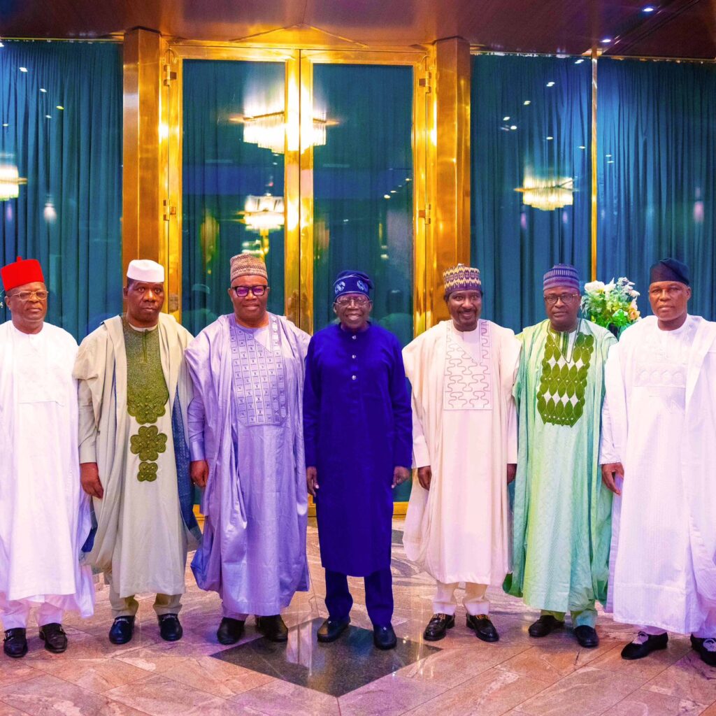 Senate Leadership Visits Tinubu In Aso Rock (Photos)